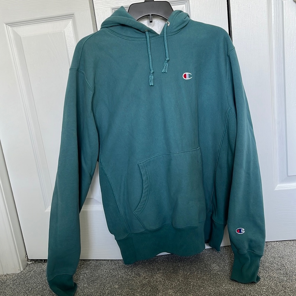Teal Champion Sweatshirt